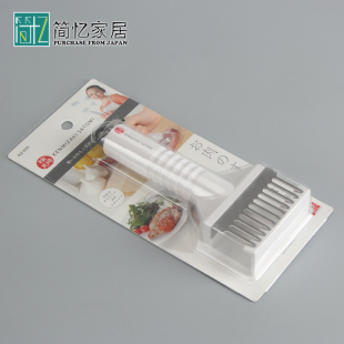 日本进口下村松肉锤牛肉敲打神奇家用嫩肉扎断筋不锈钢牛排专用锤