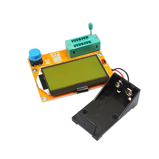 LCR-T3图形化 晶体管多功能测试仪 电阻电感电容ESR电池盒