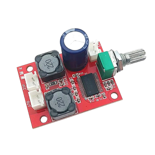 TPA3118D2数字功放板带音量调节大功率单声道50W单电源供电模块