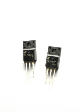 佐田|N沟道场效应管 TFP7N60 TO-220F 600V/7A/1欧(5个)