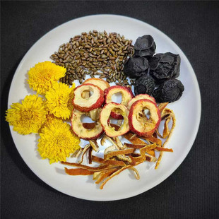 乌梅山楂消食消肚茶10付陈皮乌梅理气消食健脾茶黄菊清热袪口气茶