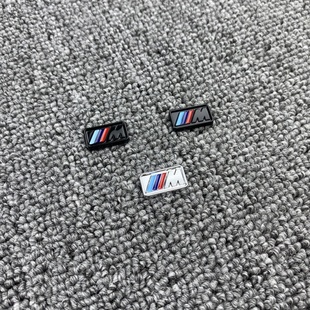 适用于宝马bmw individual中控装饰贴改装金属m车标标志方向盘标