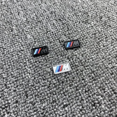 适用于宝马bmw individual中控装饰贴改装金属m车标标志方向盘标