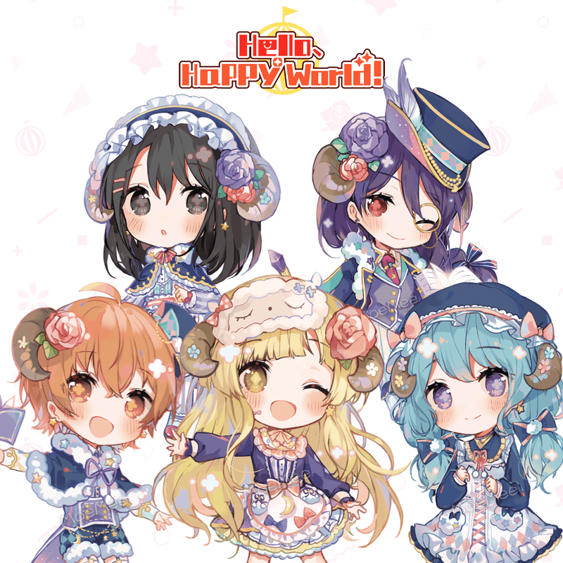 hellohappyworld卷心钥匙扣挂件