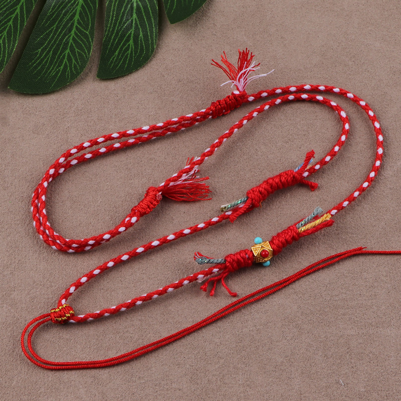 DIY混色民族配饰服装藏式项链绳
