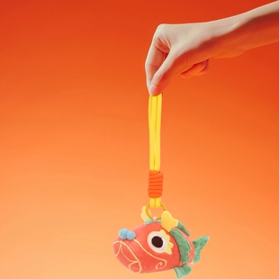 龙鱼小福袋 得鱼化龙 青云直上 龙鱼挂件 原创设计 造物空间