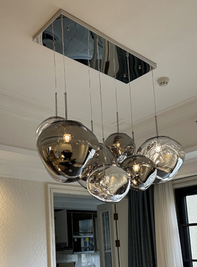 Tom Dixon熔岩餐厅吊灯创意loft楼梯间别墅复式公寓客厅展厅吊灯