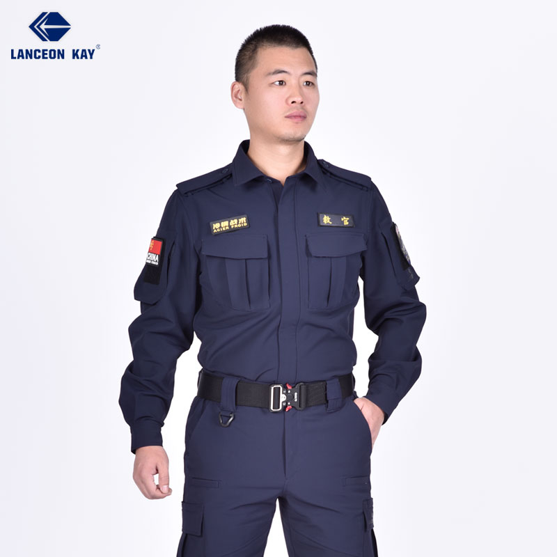 朗森凯春秋加厚教官战术作训服