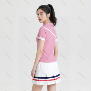 羽毛球服女2025新款秋冬季上衣定制运动服速干球衣v领高颜值套装