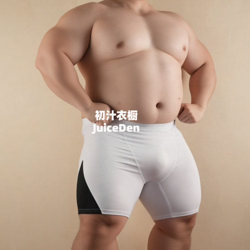 男士高弹速干防磨紧身健身短裤