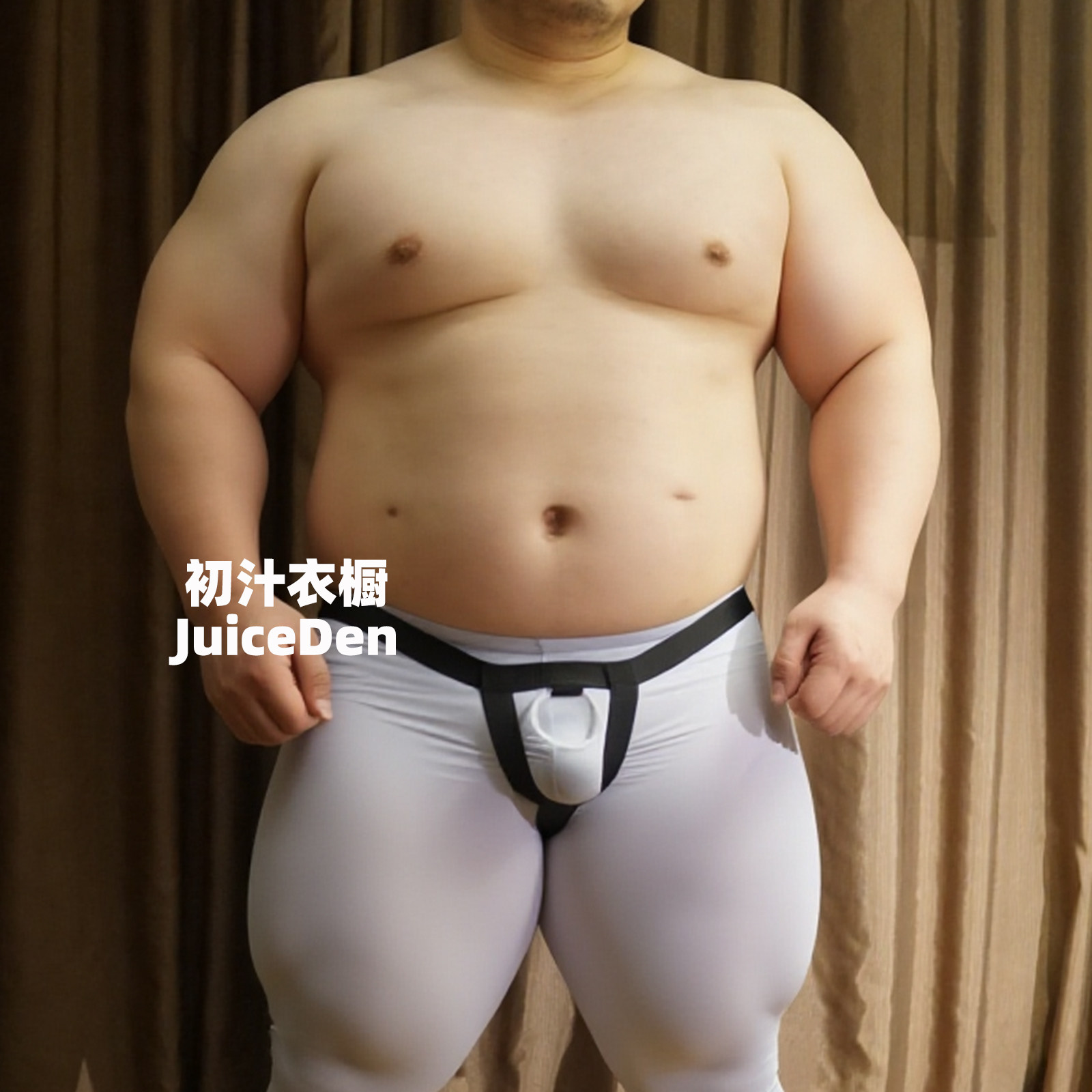 初汁 硅胶圈丁字裤T男纯色男士新款镂空紧身低腰简约舒适透气高弹