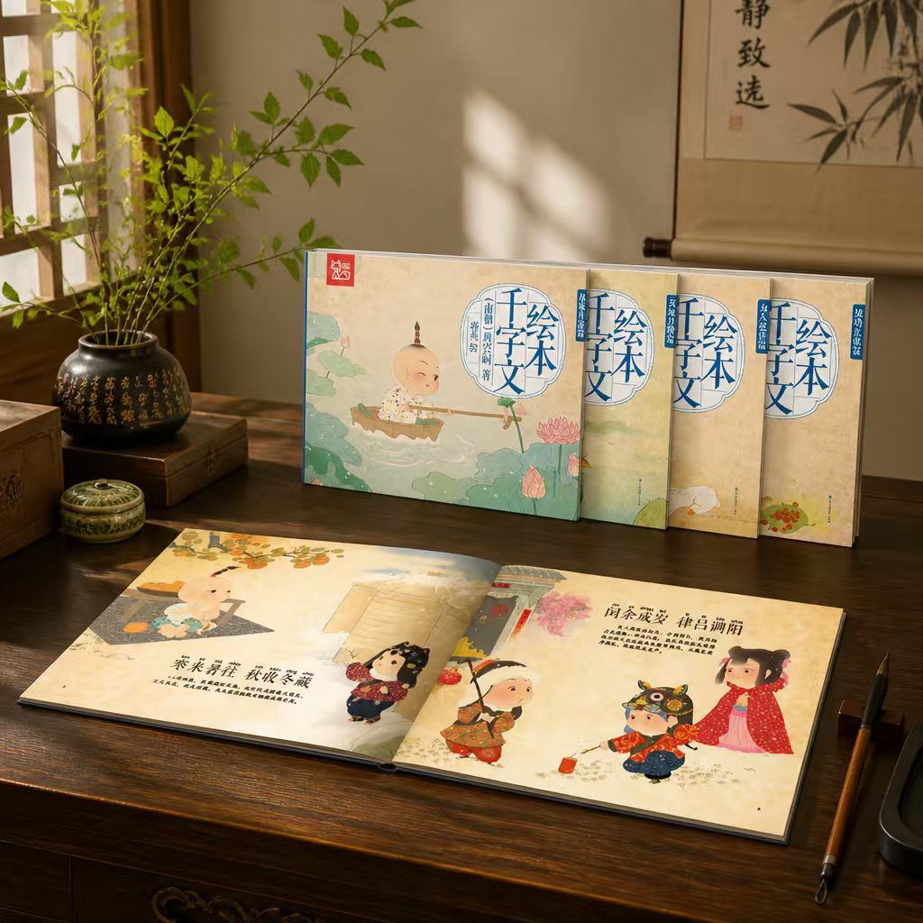 千字文大绘本注音版完整版