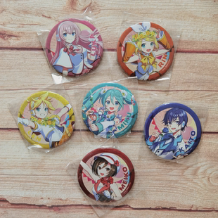 初音未来miku读卖游乐园森仓圆吧唧镜音铃连巡音流歌kaito周边