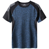 T恤 Dry Quick Man Sport For 弹力短袖 Shirt 户外速干衣男夏季