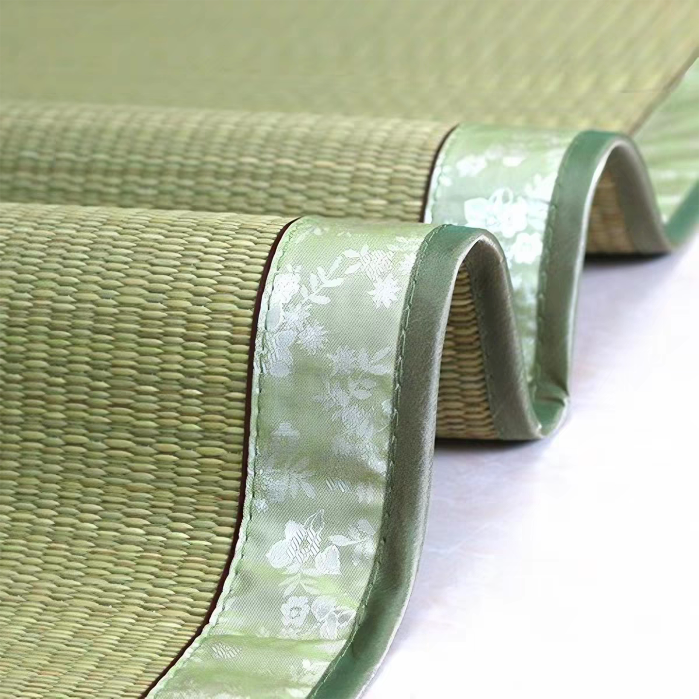 天然草席凉席家用2026新款夏天学生宿舍可折叠蔺草席老式草编席子