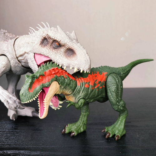 Mattel, большой олимпийский динозавр со светомузыкой, игрушка для мальчиков, мир юрского периода, тираннозавр Рекс