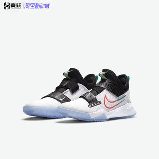 Nike/耐克 Zoom Flight GS气垫男女大童实战运动篮球鞋CK0787-101