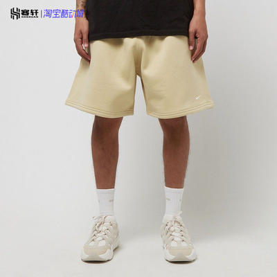 Nike/耐克Lab男子重磅运动休闲户外抓绒五分针织短裤DV3056-783