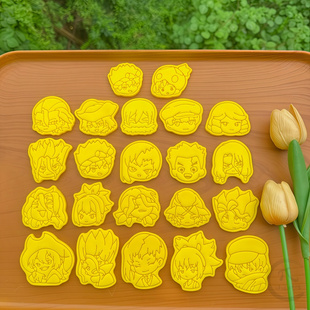 石纪元 石神千空 七海龙水动漫Drstone卡通动漫饼干模具按压式