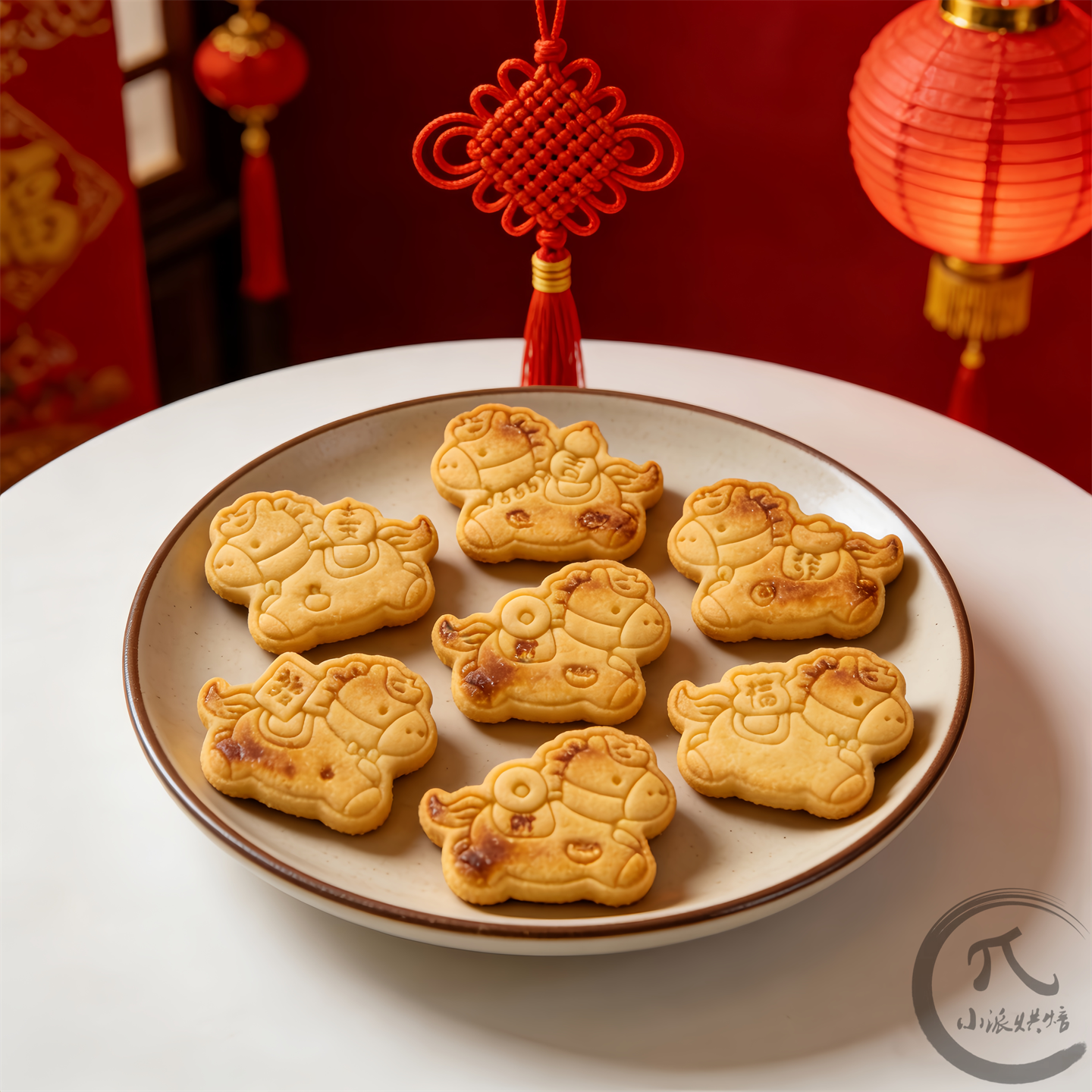 2026新年小马祝福语饼干模具福袋发财春节曲奇糖霜立体按压式烘焙,厨房/烹饪用具,烘焙模具,淘宝优惠券,粉丝福利购,淘宝优惠卷