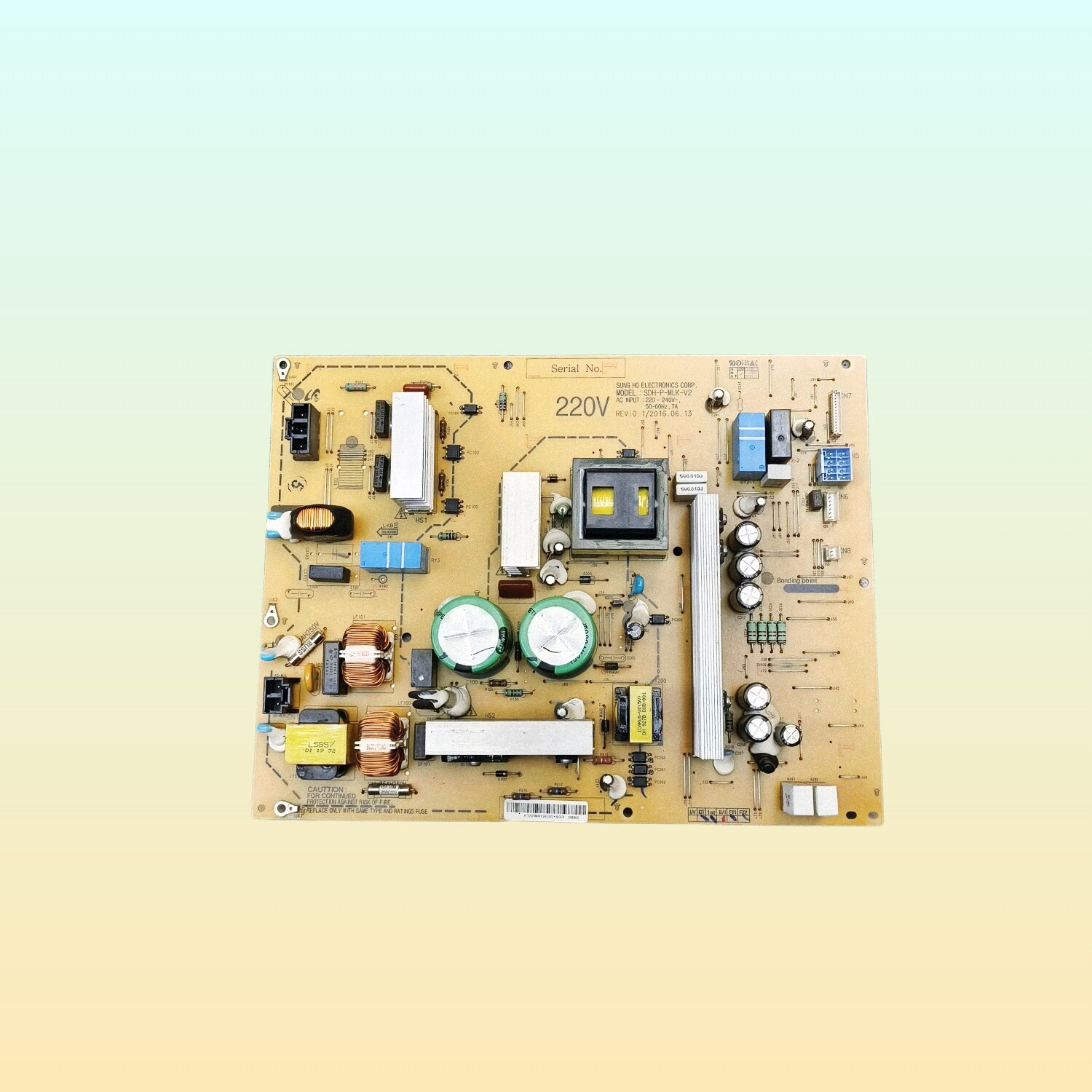 柯美C226 223 C227电源板线路板原装
