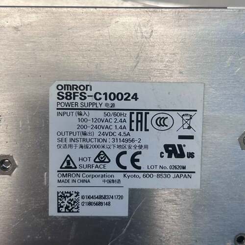 可维修S8FS-C10024，，，，欧姆龙开关电源成色如图都