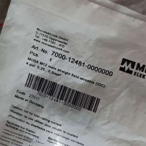可维修7000-12481-0000000德国穆尔MURR议价