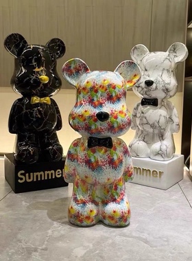 暴力熊大号存钱罐2024年新款客厅落地储钱罐只进不出储蓄罐儿童女