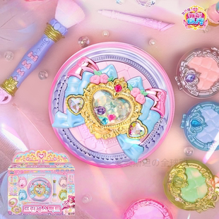 韩国萌可玩具第七季爱心公主儿童魔法镜盒女孩奇妙游戏机玩偶城堡