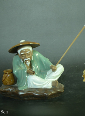 陶瓷人物石湾公仔客厅摆件工艺品