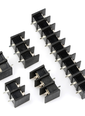 KF65C 2P/3P/4P/5P/6789/10P 间距11MM 栅栏式接线端子 300V/30A