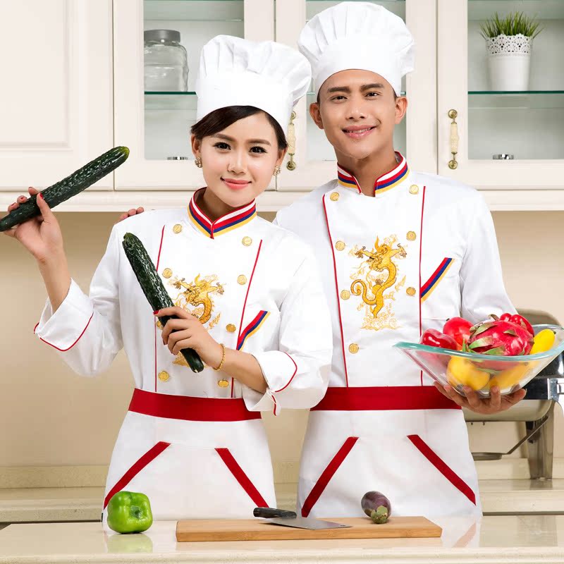Veste chef cuisinier en coton - Ref 1907812 Image 3