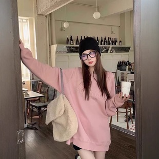 潮牌字母印花卫衣加绒 复线ESSENTIALS美式 圆领上衣 FOG正品 秋冬季