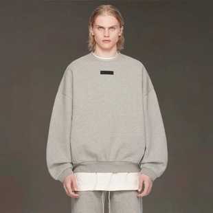 美式 FOG GOD复线ESSENTIALS秋冬新款 圆领套头宽松卫衣男 FEAR