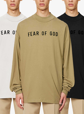 正品FOG FEAR OF GOD第八季主线高街宽松休闲长袖T恤纯棉男女潮牌