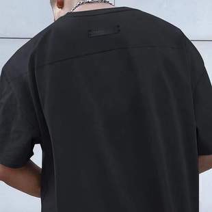 纯色圆领短袖 FOG GOD主线第七季 高街宽松休闲T恤男女潮牌 FEAR