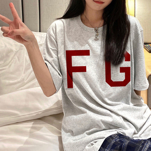 FEAR GOD第七季 主线FG富贵短袖 正品 宽松T恤男女潮牌夏季 FOG