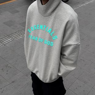 FOG复线ESSENTIALS第八季 美式 FEAR GOD卫衣男 潮圆弧连帽衫 正品
