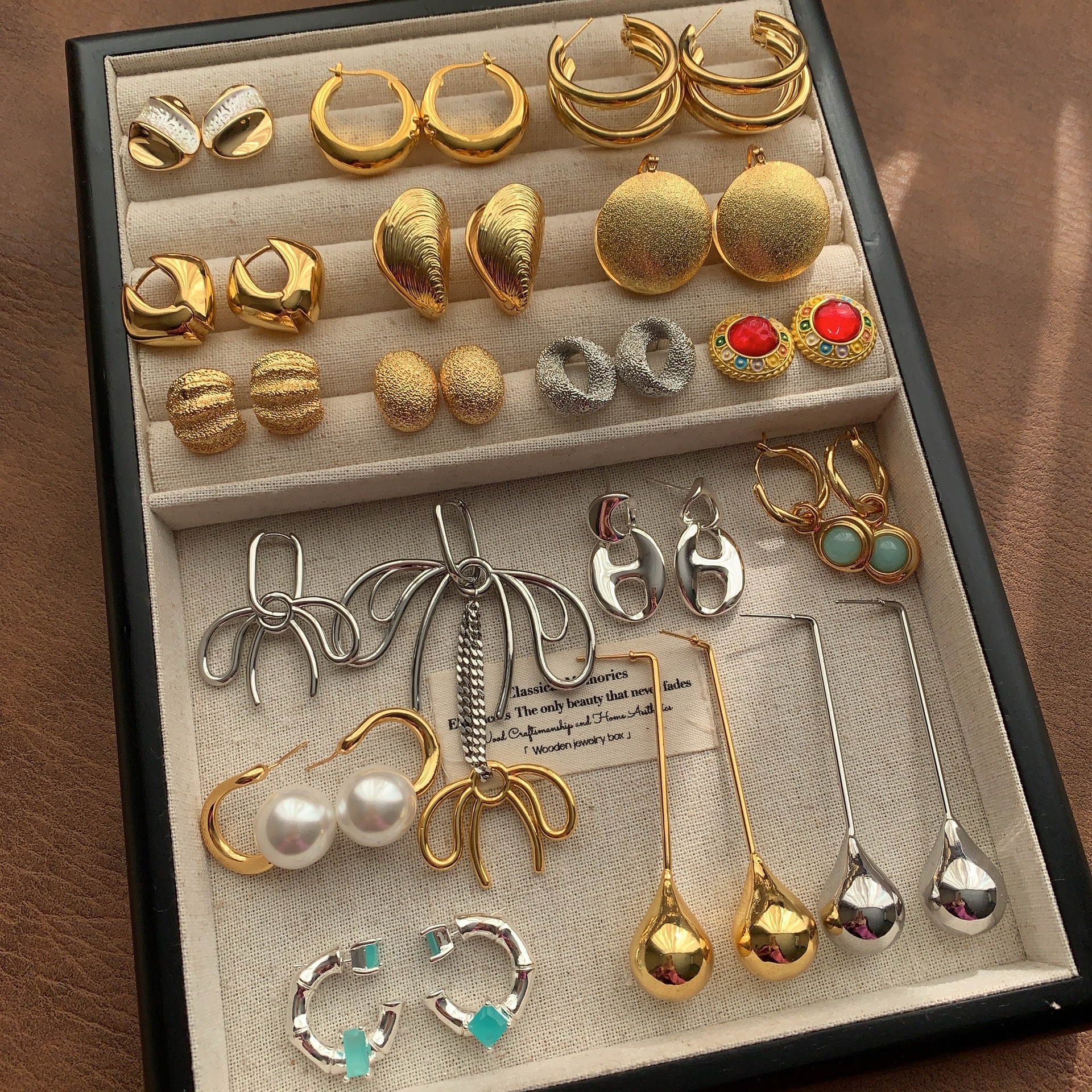 福利款欧美奢华方形绿色钻石耳钉时尚气质配礼服晚宴百搭水晶耳环