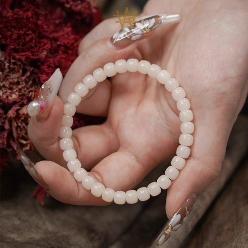 白玉菩提根女男手串文玩手链