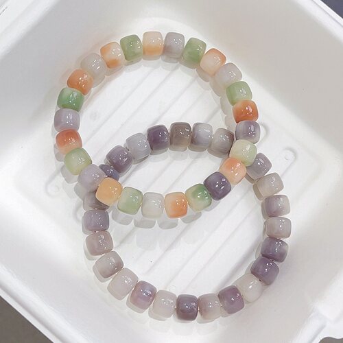 天然花皮小尺寸菩提手串学生版