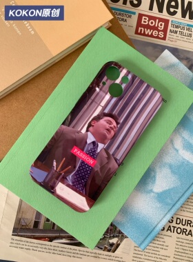 老友记周边美剧Friends六人行海报设计钱德勒钱钱打工人自制菲林手机壳