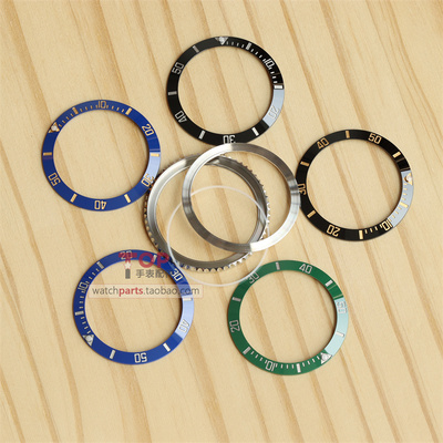精密陶瓷圈适配劳力士水鬼潜航者40/41mm 116610/126610手表底座