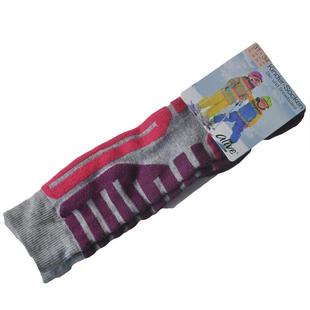 OUT 不规则毛圈无骨加厚羊毛长筒儿童袜马术袜滑雪袜 272秋冬款