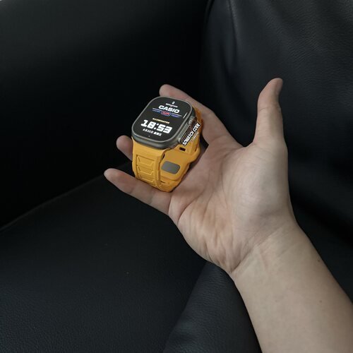 适用ultra3代加宽液态硅胶表带49