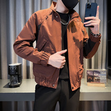 312A-J507-P98控138新款社会小伙夹克外套男潮流韩版上衣C，男装夹克，星座312A