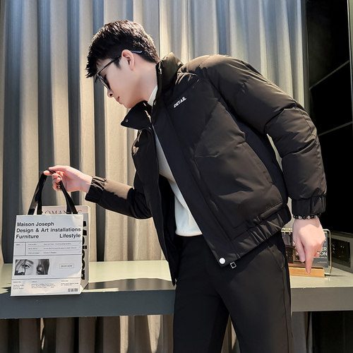 312A-6625-P138控178  冬季男士潮牌棉衣外套韩版潮流夹克棉袄A