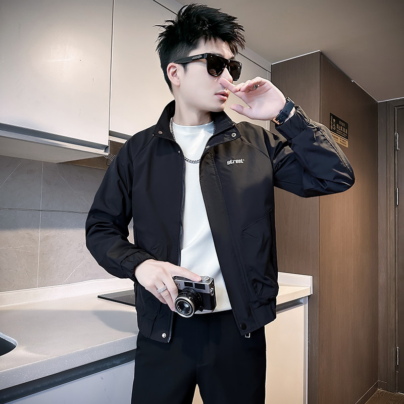 312A-2812-P98控138春季新款社会小伙夹克外套男潮流韩版上衣A,男装夹克,星座312A
