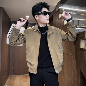 312A-J521-P98 控138 秋季新款社会小伙夹克外套男潮流韩版上衣B图片