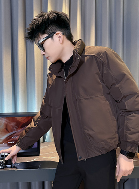 312A-M09-P138控178  冬季男士潮牌棉衣外套韩版潮流夹克棉袄Q